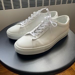 Koio Capri in Triple White sneakers size 8